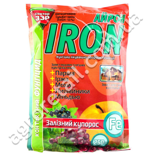 Железный купорос Айрон 250 г Bingo
