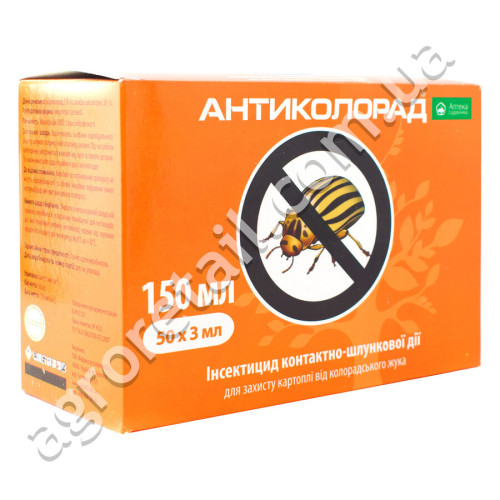 Инсектицид Антиколорад 3 мл Укравіт