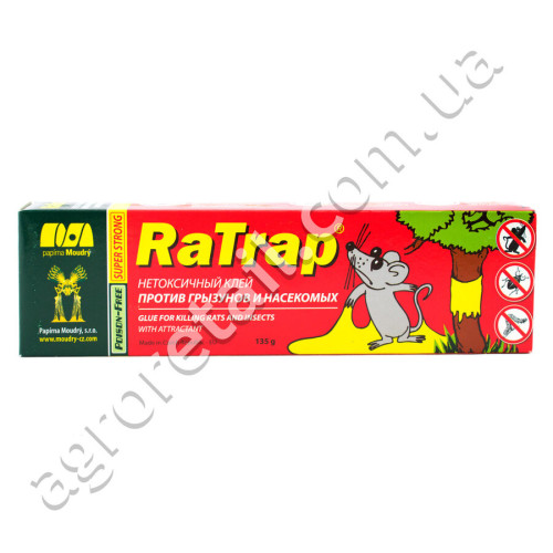 Клей від гризунів та комах GlueTrap UNI 135 г Papirna Moudry