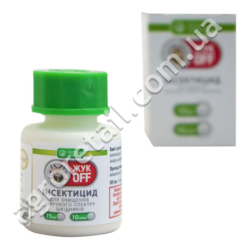Инсектицид Жук OFF 15 мл Укравіт