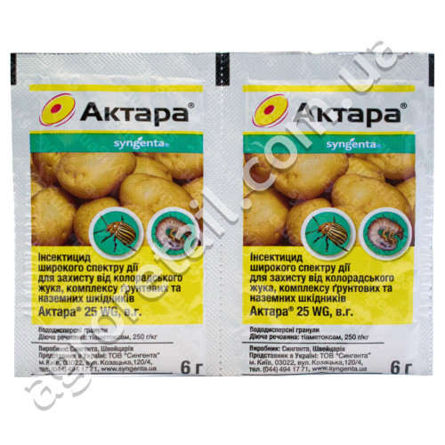 Инсектицид Актара 25 WG в.г 6 г Syngenta