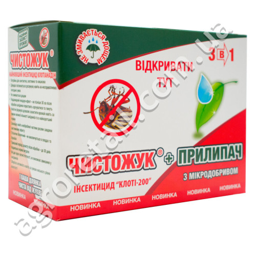 Инсектицид Чистожук 3 мл + Прилипатель 10 мл GlobalAgroTrade