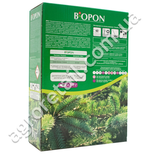 Добриво Biopon для хвойних рослин 1 кг