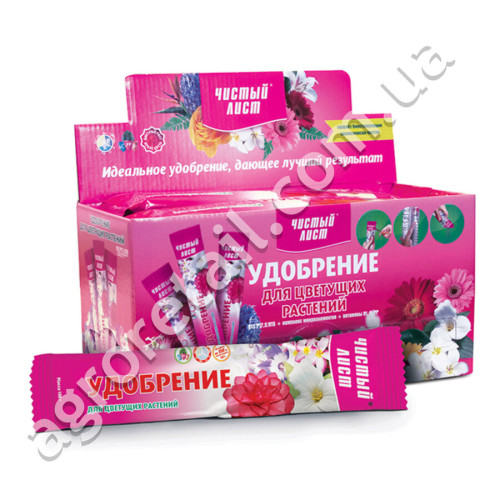 Удобрение Чистый Лист для цветущих растений 100 г