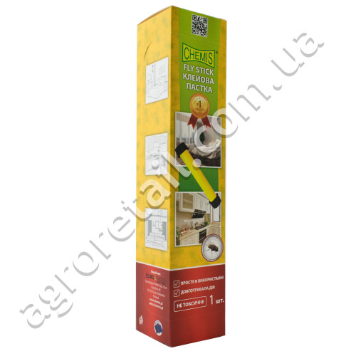 Клейова пастка від мух Fly stick Chemis