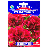 Петуния Дуо Бургунди F1 10 шт Gl Seeds