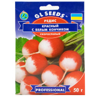 Редис Червоний з білим кінчиком 50 г Gl Seeds