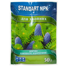 Добриво Standart NPK для хвойних 50 г