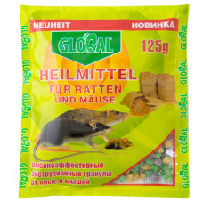 Гранулы от крыс и мышей Global 125 г GlobalAgroTrade