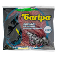 Зерно от крыс и мышей Багира 100 г Укравіт