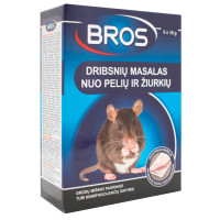 Пластівці від мишей і щурів Bros 50 г
