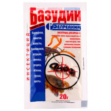 Інсектицид Базудин 40% с.п 20 г