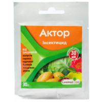 Інсектицид Актор в.г 30 г Сімейний сад
