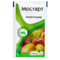 Инсектицид Мостарт 1 г Сімейний сад