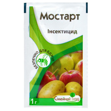 Инсектицид Мостарт 1 г Сімейний сад