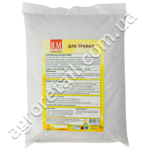 Добриво Royal Mix для троянд пакет 1 кг