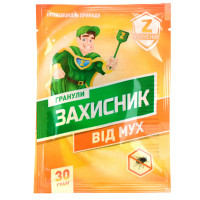 Гранули від мух Захисник 30 г Укравіт