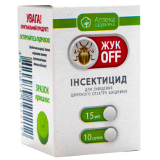 Инсектицид Жук OFF 15 мл Укравіт