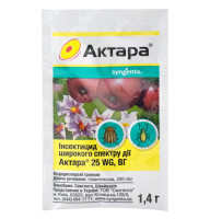 Инсектицид Актара 25 WG в.г 1.4 г Syngenta