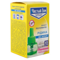 Рідина для електрофумігатору від комарів Чистий Дім 45 ночей