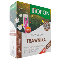 Добриво Biopon осіннє для газону 3 кг