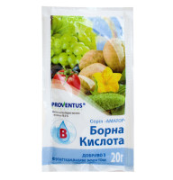 Удобрение Борная кислота 20 г Proventus