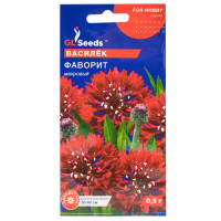 Волошка Фаворит червона 0.5 г Gl Seeds