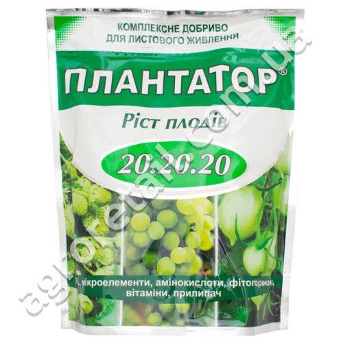 Удобрение Плантатор Рост плодов 20.20.20 1 кг