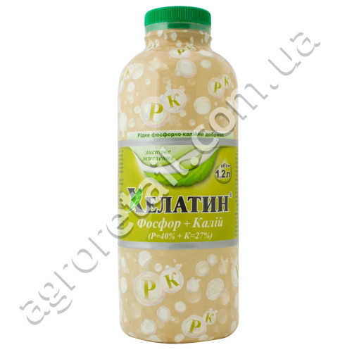 Удобрение Хелатин Фосфор + Калий 1.2 л