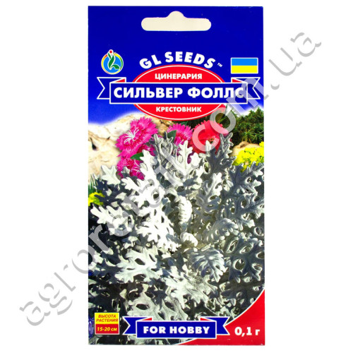 Цинерария Сильвер Фоллс 0.1 г Gl Seeds
