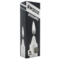Свічки Swiece stolowe Bispol 6 шт