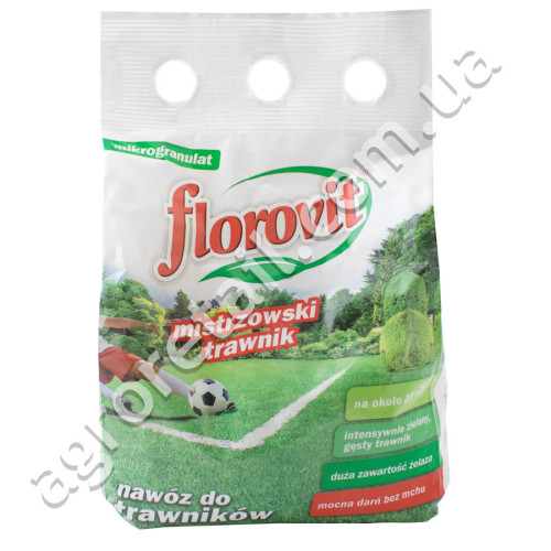 Удобрение Florovit для газонов 1 кг