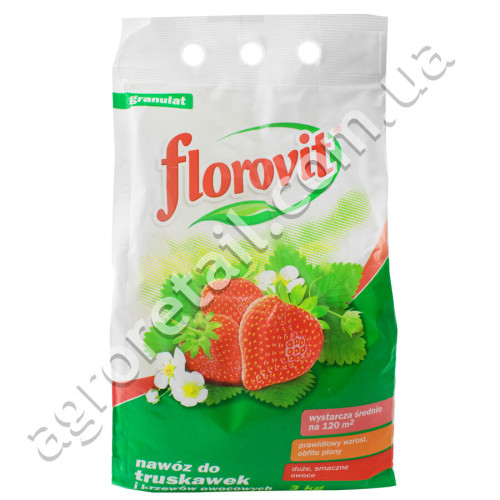 Добриво Florovit для полуниці і суниці 3 кг
