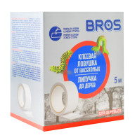 Клейкий пояс для деревьев Bros 5 м
