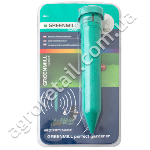 Відлякувач кротів на батарейках Greenmill