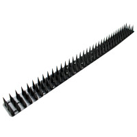 Комплект шипов от животных и птиц чёрные, пластиковые 4.5х50 см 10 шт Garden Line