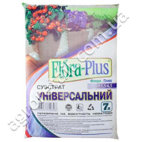 Субстрат Флора-Плюс универсальный 7 л