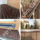Комплект шипов от животных и птиц чёрные, пластиковые 4.5х50 см 10 шт Garden Line