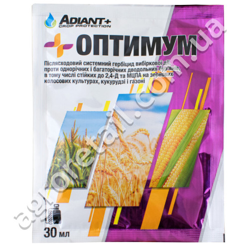Гербицид Тотал 500 мл + Оптимум 30 мл Adiant+