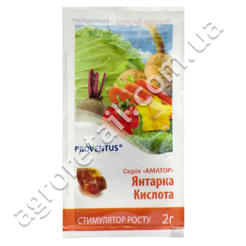 Стимулятор роста Янтарная кислота 2 г Proventus