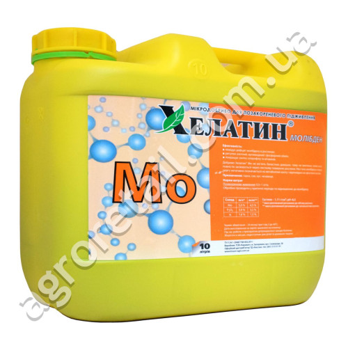 Добриво Хелатин Молібден 5% 10 л