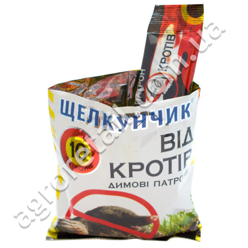 Димова шашка від кротів Щелкунчик 10 патронів