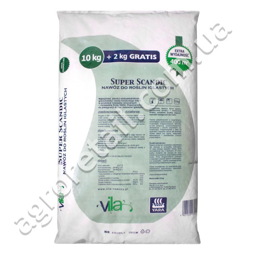 Добриво Yara для хвойних 12 кг