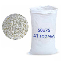 Мішок поліпропіленовий білий 50x75 см вага 41 г 25 кг
