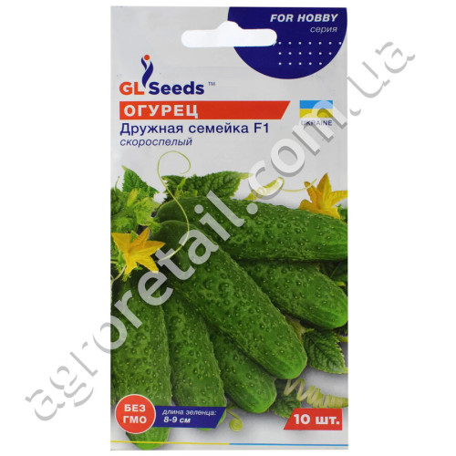 Огурец Дружная семейка F1 10 шт Gl Seeds