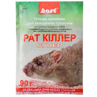 Гранули від щурів і мишей 90 г Best