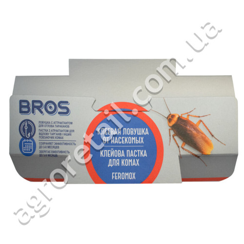 Клейова пастка для тарганів Bros Feromox standart