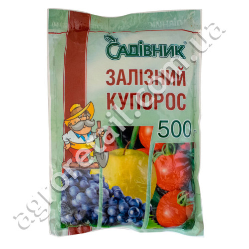 Железный купорос Садовник 500 г Агрохімпак