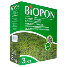 Добриво Biopon для газону проти бур'янів 3 кг