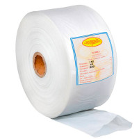 Рукав поліетиленовий для розсади та саджанців 15х9.5 см 40 мкм 1 м білий Інтерком-М